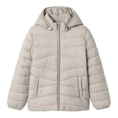 NAME IT Mädchen Pufferjacke mit Kapuze