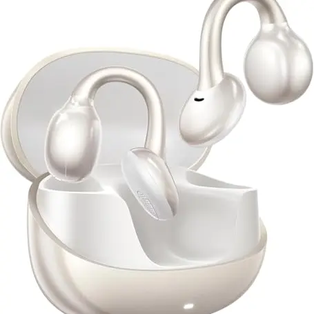 JOYROOM OE3 ClipBuds – Ultraleichte Bluetooth Kopfhörer, 30h Spielzeit, Deep Bass, IPX4-Schutz für klare Anrufe