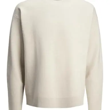 JACK&JONES Herren Strickpullover Jprblabradfort Crew Neck, Greige, Größe Large