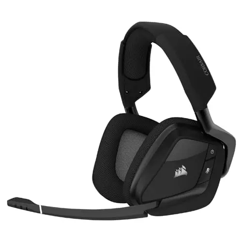 CORSAIR VOID RGB ELITE Wireless Gaming-Headset - 7.1 Surround Sound - PC, Mac, PS5, PS4 - Carbon