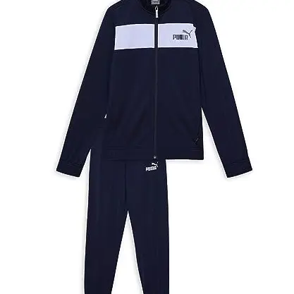 PUMA Jungen Poly Track Suit, Blau (Peacoat), Größe 152