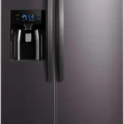 Midea KS-DDX 6.32 WT Side-by-Side Kühl-/Gefrierkombination mit 3in1 Wasser-/Eisspender, Dark Inox