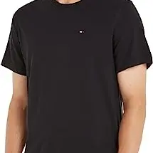 Tommy Jeans Herren Langarmshirt Tjm Xslim Jersey Tee, Schwarz, Größe L