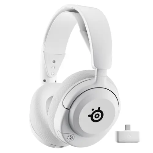 SteelSeries Arctis Nova 5P Wireless Gaming Headset - PS5 & PC - 60H Akkulaufzeit - Weiß