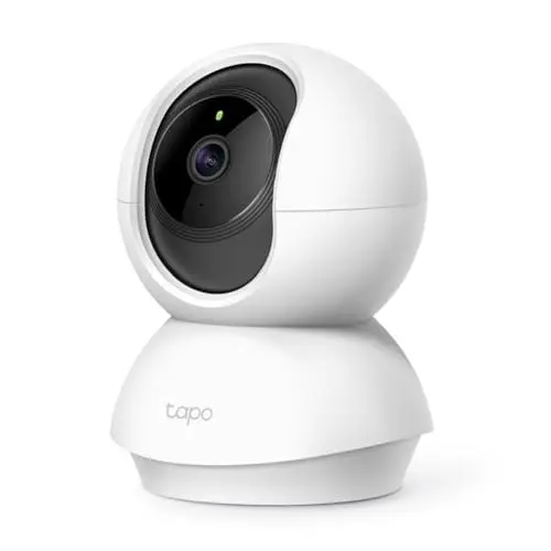 Tapo TP-Link C200 360° WLAN-Überwachungskamera für Innen, FHD 1080P, Nachtsicht, Bewegungserkennung, Zwei-Wege-Audio, kompatibel mit Alexa & Google