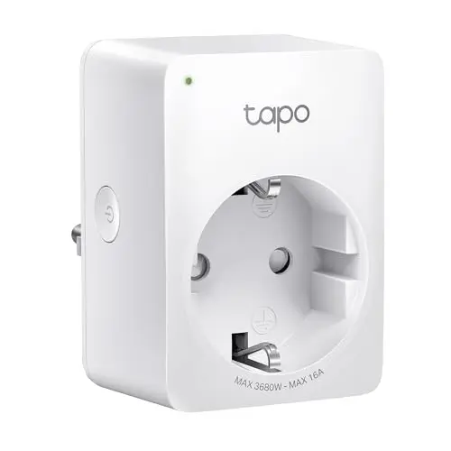 TP-Link Tapo Smart WLAN Steckdose P110 mit Energieverbrauchskontrolle, Alexa & Google Home kompatibel