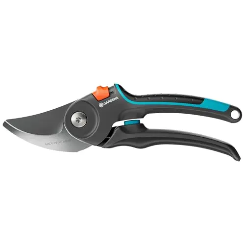 Gardena PremiumCut Pro Gartenschere mit ergonomischen Griffen, Bypass-Schnitt, 24 mm Durchmesser, in Deutschland hergestellt