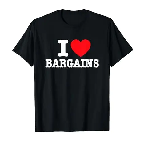 Ich liebe Schnäppchen T-Shirt