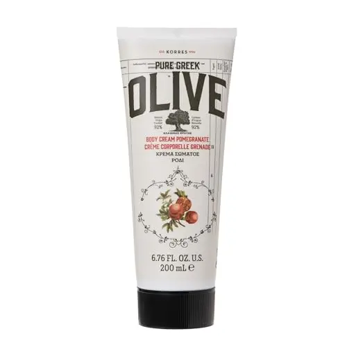 KORRES Olive & Pomegranate Bodymilk, feuchtigkeitsspendend, vegan, 200 ml