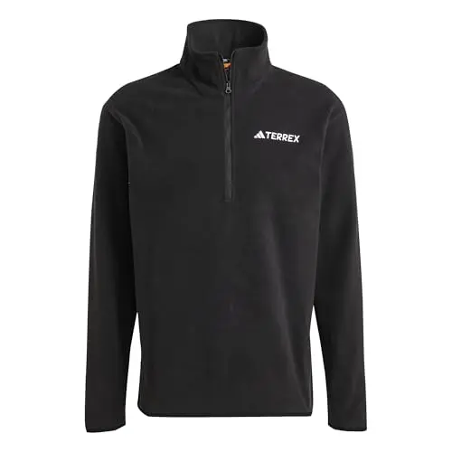 adidas Terrex Multi Essentials Fleece Jacket für Herren, Schwarz, M