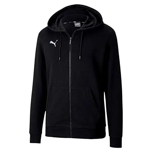 PUMA Herren Teamgoal 23 Casual Pullover mit Kapuze, Schwarz, Größe M