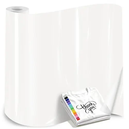 Plotterfolie Textil Weiß, Iron-on-Folie, Flexfolie