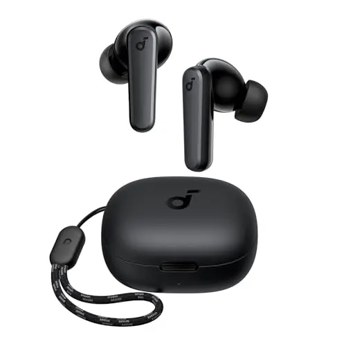 soundcore by Anker P20i Bluetooth In-Ear Kopfhörer, 30 Std. Akku, Wasserfest, Bluetooth 5.3, EQ, 2 Mikrofone, Schwarz