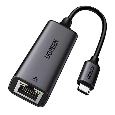 UGREEN USB C Ethernet Adapter 1000Mbps - Kompatibel mit iPhone 17, iPad Pro, MacBook, Galaxy S25 und Steam Deck