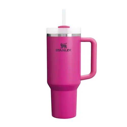 Stanley 1913 Quencher H2.0 Trinkflasche 1.2L - Thermobecher - BPA-frei - Fuchsia