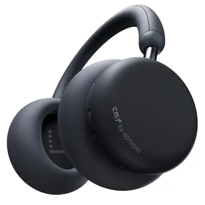 CMF Headphone Pro - Over-Ear Bluetooth Kopfhörer mit 100h Akku und Noise-Cancelling - Dunkelgrau