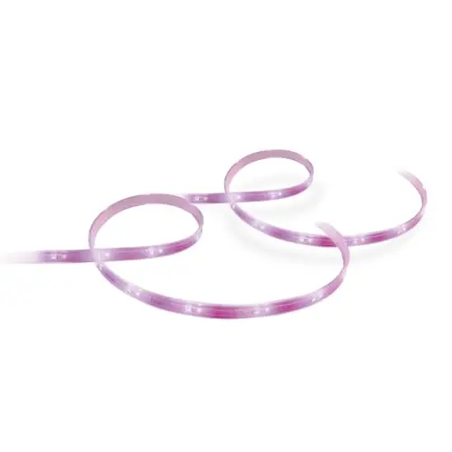 Philips Hue White & Color Ambiance Lightstrip Plus (2m + 1m) - Dimmbarer LED Streifen mit 16 Mio. Farben, steuerbar per App oder Sprachbefehl