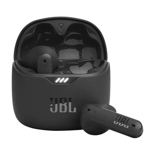 JBL Tune Flex TWS In-Ear-Kopfhörer, wasserdicht, Noise-Cancelling, bis zu 32h Musikwiedergabe - Schwarz
