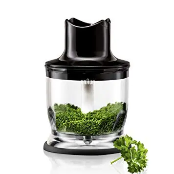 Braun Household Zerkleinerer Aufsatz MQ 20 für MultiQuick Stabmixer, 350 ml, schwarz