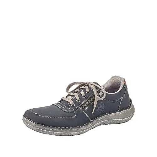 Rieker Herren Derbys, Blau, Größe 42 EU