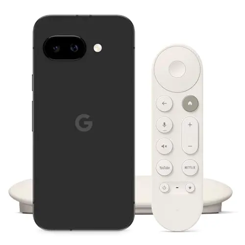 Google Pixel 9a - Android-Smartphone mit KI-Kamera, 128GB, 24h Akkulaufzeit - Obsidian