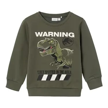 Name It Jungen Jurassic Sweatshirt, Beetle, Größe 98
