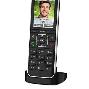 FRITZ!Fon C6 Schnurloses Telefon in Schwarz