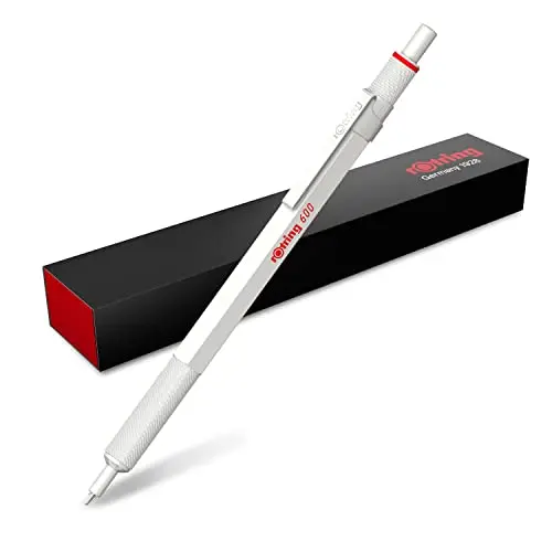 rOtring 600 Kugelschreiber, nachfüllbar, mittlere Spitze, schwarze Tinte