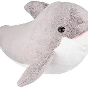 Heunec Softissimo Delfin 50 cm in Grau/Weiß