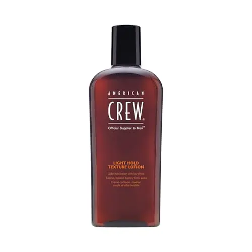 AMERICAN CREW Light Hold Texture Lotion, 250 ml – Haarlotion für Männer, Stylingprodukt für feines Haar