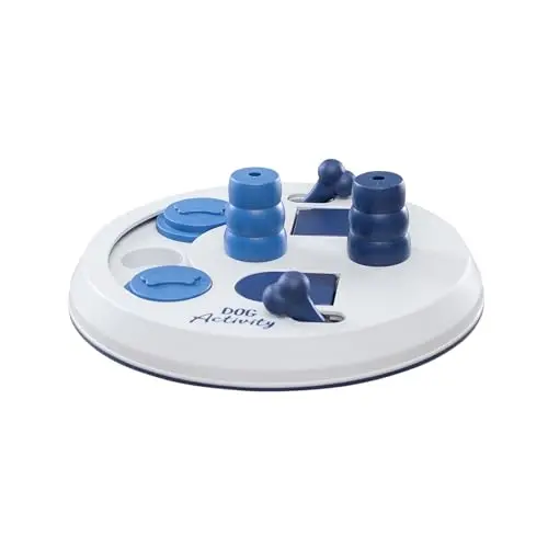 TRIXIE Flip Board Hundespielzeug, Level 2, interaktives Leckerli-Puzzle zur Beschäftigung