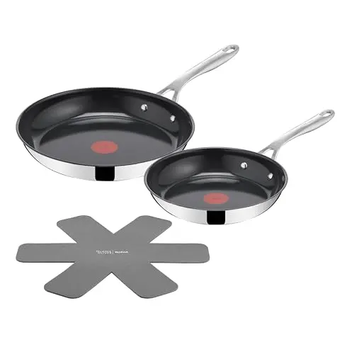Jamie Oliver Bratpfannen-Set, 2-tlg. 24/28 cm, antihaftbeschichtet, für alle Herdarten