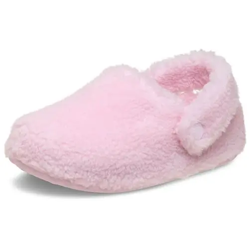 Crocs Unisex Kinder Classic Cozzzy Hausschuhe, Pink Milk, Größe 28/29 EU