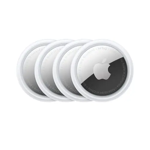 Apple AirTag 4er Pack - Finde Deine Dinge im Blick: Schlüssel, Geldbörsen, Gepäck und mehr. Einfaches Einrichten mit iPhone oder iPad.