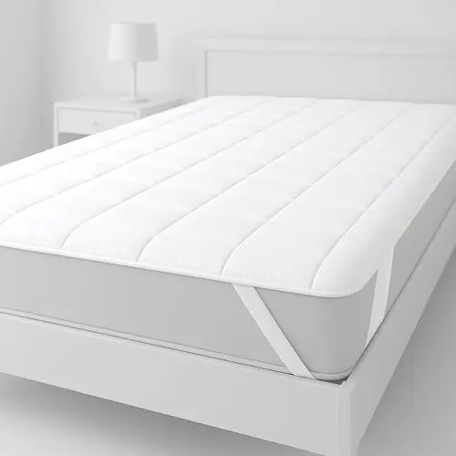 Matratzenschoner 160x200 cm - Waschbar bis 60°C & Öko-Tex Zertifiziert - Schützt Boxspringbett & Topper