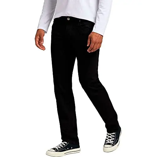 LEE Herrenjeans Daren Regular Straight Fit – Clean Black