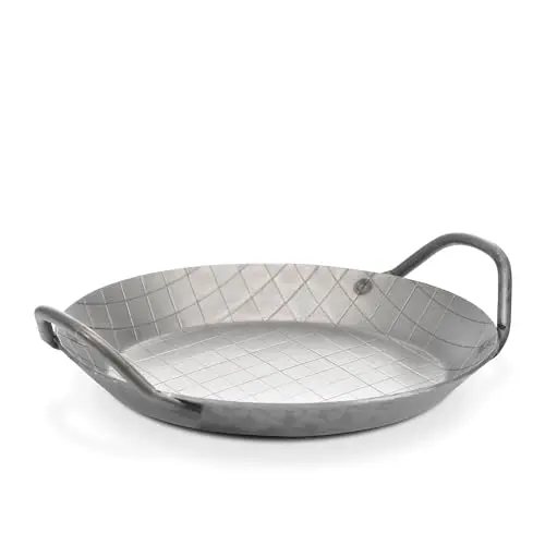 GSW 859035 Gastro Eisenpfanne geschmiedet mit zwei Griffen, 20 cm