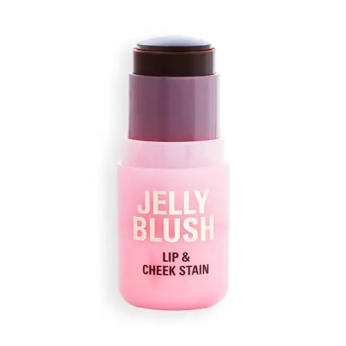 Revolution Beauty Jelly Blush Stick - Langanhaltend in Pfirsich Orange, Vegan und Ohne Tierversuche