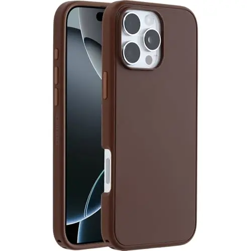 OtterBox Symmetry Series Hülle für iPhone 16 Pro Max, stoßfest, dünn, Braun