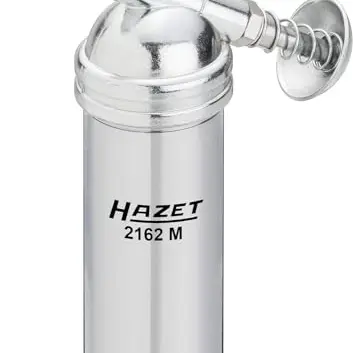 HAZET Mini-Fettpresse 2162M - präzise Dosierung für loses Fett, 80 g, ideal für Maschinen und Fahrrad-Ketten