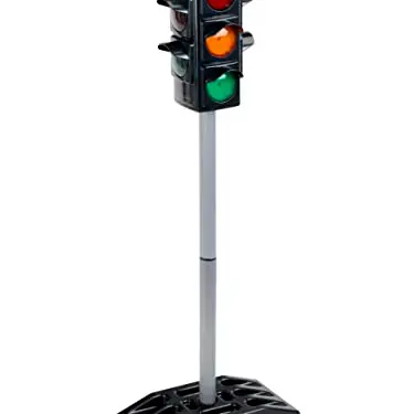 Theo Klein Ampel | Batteriebetriebene Verkehrsampel für Kinder ab 3 Jahren | 27 cm x 12,5 cm x 72,5 cm