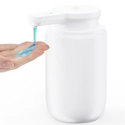 Automatischer Seifenspender mit Infrarotsensor - Wasserdicht, USB-C Ladegerät für Küche & Bad