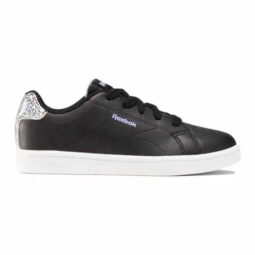 Reebok Kinder Sneaker Royal Complete CLN 2.0, Schwarz/Lila, Größe 27 EU