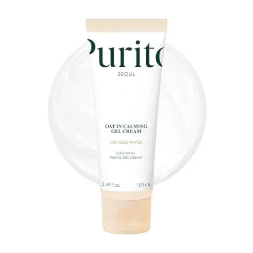 PURITO Oat Calming Gel Cream, Gesichtscreme für empfindliche Haut, 100 ml