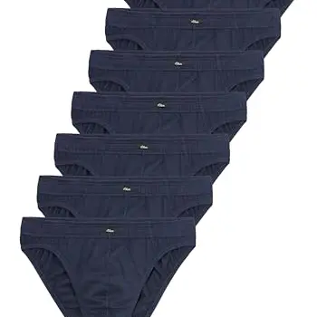 s.Oliver Basic Slip/Unterhose 7er Pack XL Blau