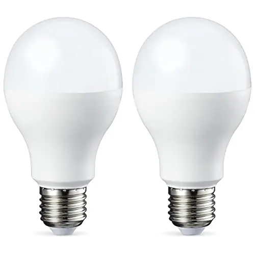 Amazon Basics E27 LED Dimmbare Lampe, 10.5W, 2 Stück