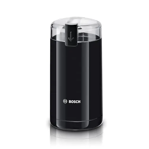Bosch Kaffeemühle TSM6A013B, elektrisch, Edelstahl, 75g Bohnenbehälter, schwarz