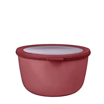 Mepal Cirqula Multi Bowl - Vorratsdose mit Deckel - Luftdichte Aufbewahrungsbox - 2000 ml - Vivid Mauve