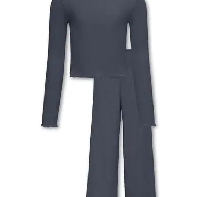 Kids ONLY Damen Kognella Top & Pant Set, Ombre Blau, Größe 152