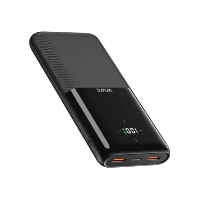 VRURC 20000mAh Power Bank - Tragbares Ladegerät mit 3 Ausgängen, kompatibel mit iPhone, Samsung & Tablets